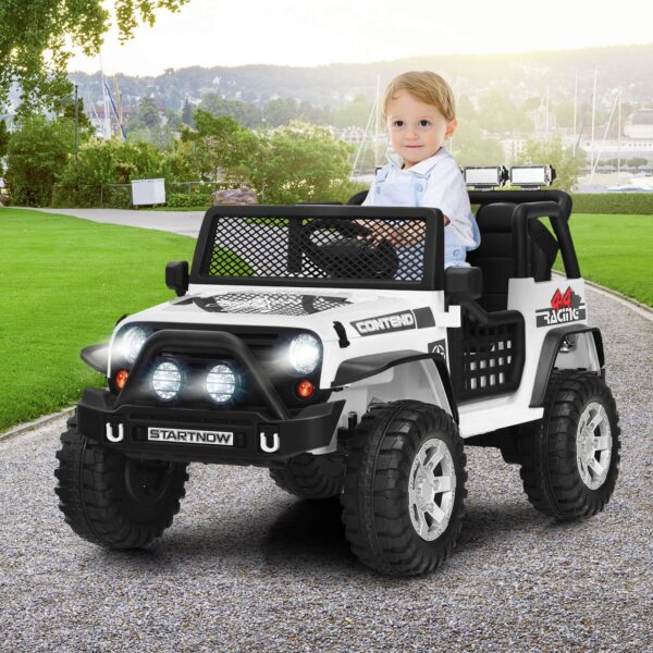 2-Seat Kids Ride on Truck with Parent Remote Control