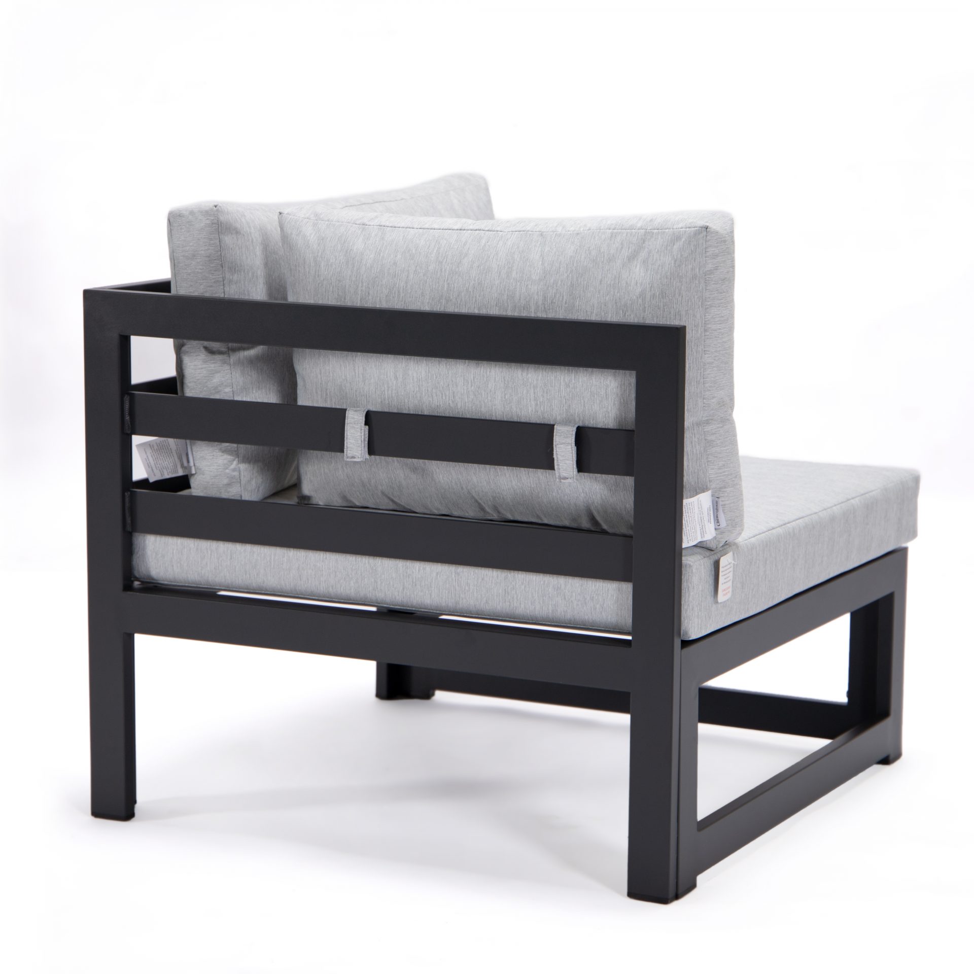 Cheltenham Aluminium 6 Seater Corner Sofa With Fire Pit - Image 15